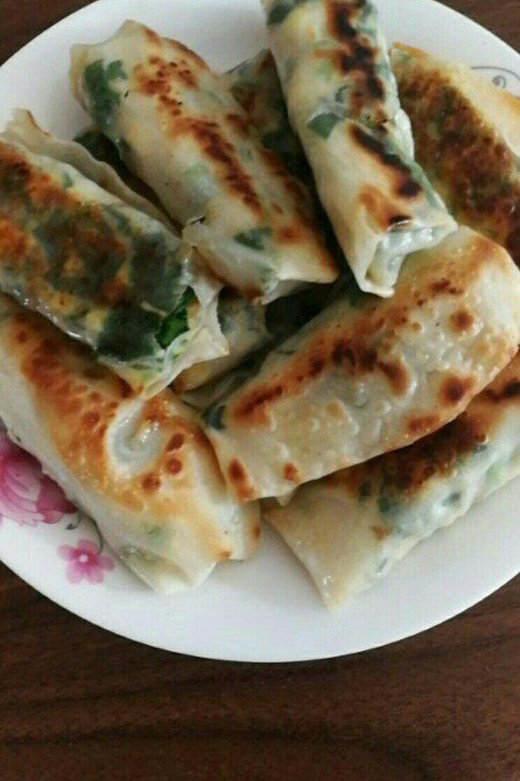 不用和面好吃的韭菜盒子
