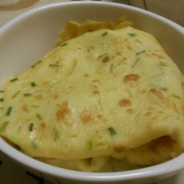 葱花鸡蛋饼
