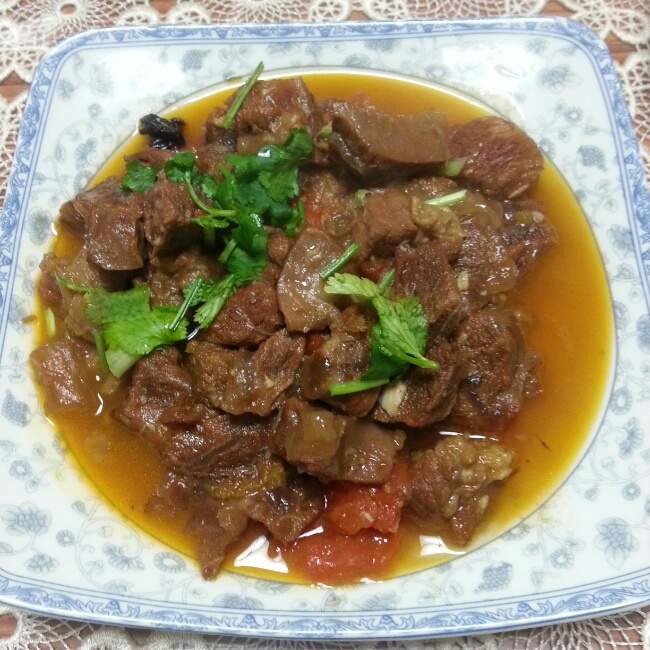 西红柿炖牛腩