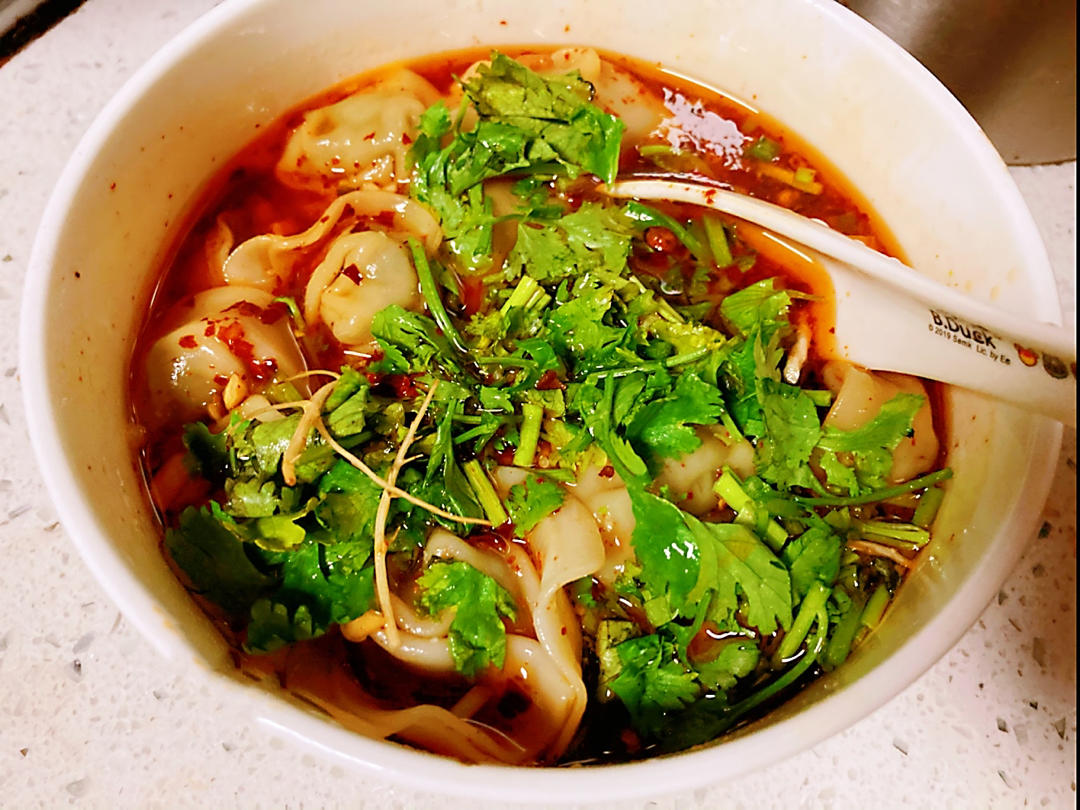 巨好吃酸爽的酸汤水饺