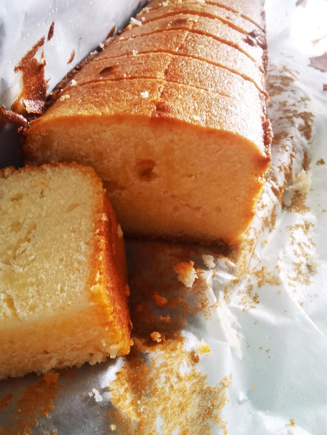 比戚风好吃10倍的柠檬皮磅蛋糕