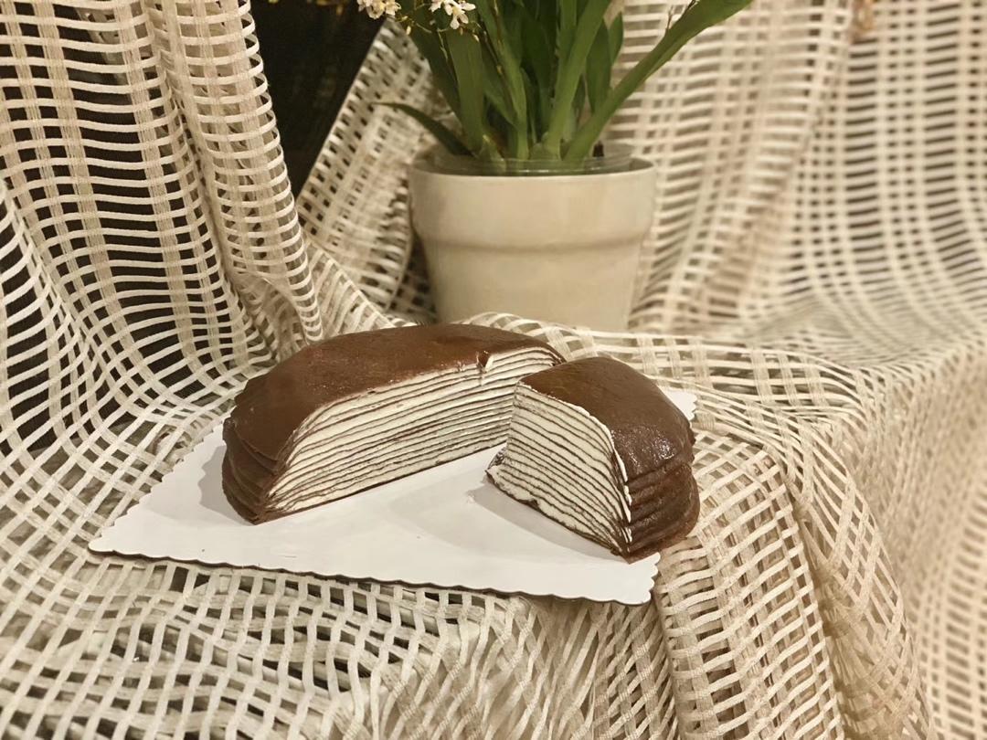 巧克力千层蛋糕