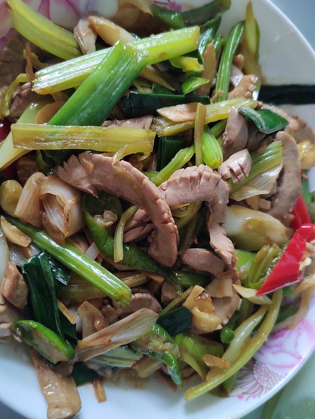 爆炒腰花