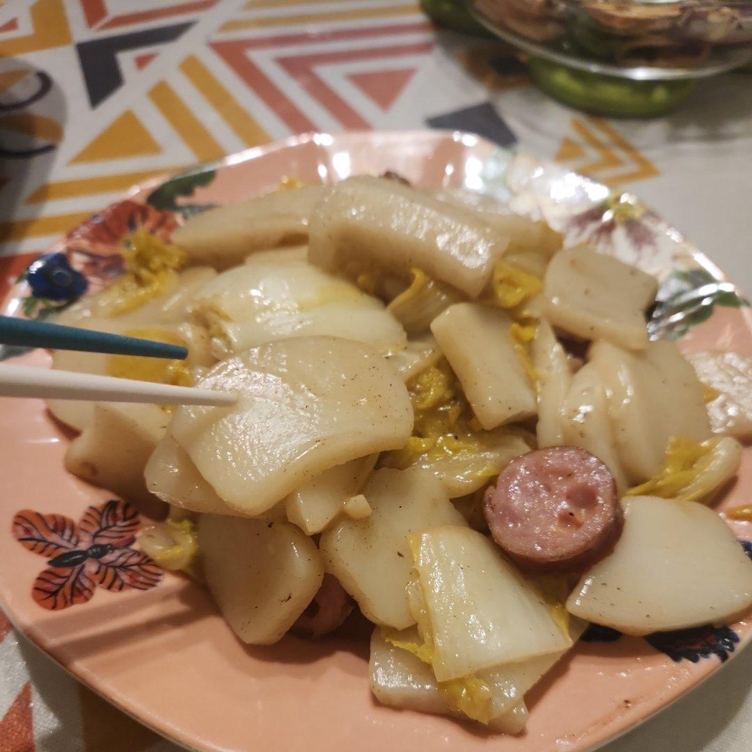 素炒年糕