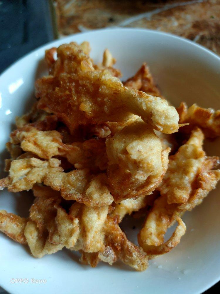 干煎平菇（居然吃出了肉的感觉哈哈）