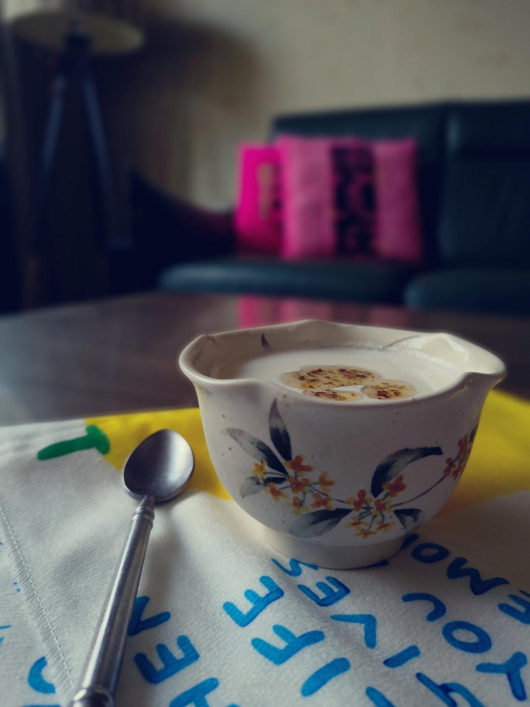 酒酿桂花冰酥酪