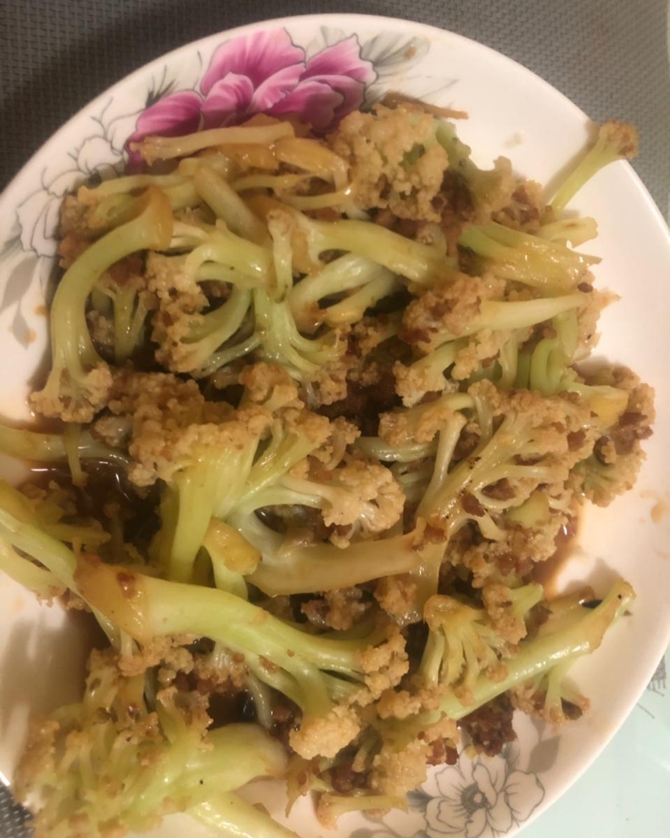 干锅有机花菜