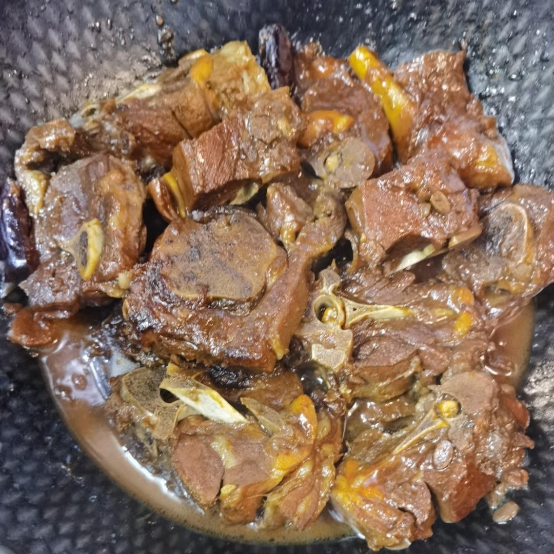 酱香味【红烧羊蝎子】高压锅快速版～