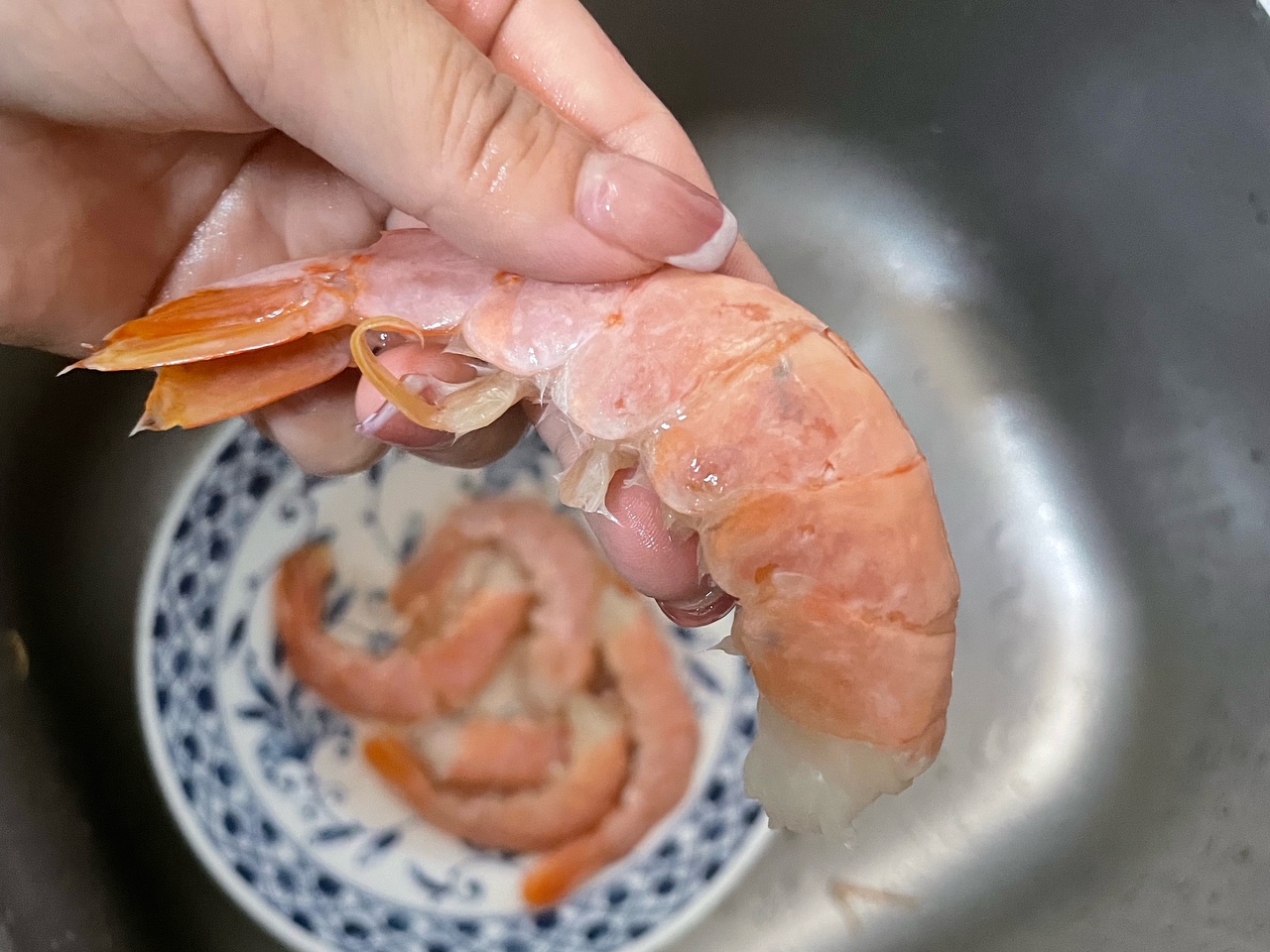 快手烹红虾的做法 步骤1