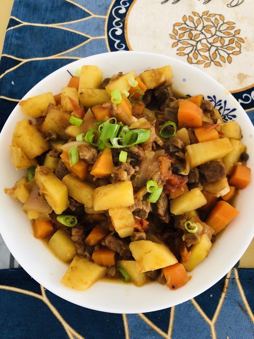 土豆炖牛肉