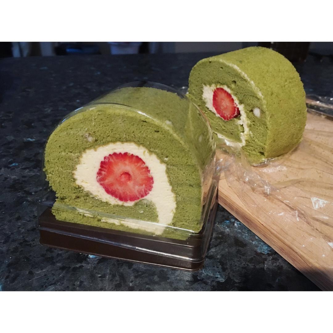 日式抹茶蛋糕卷