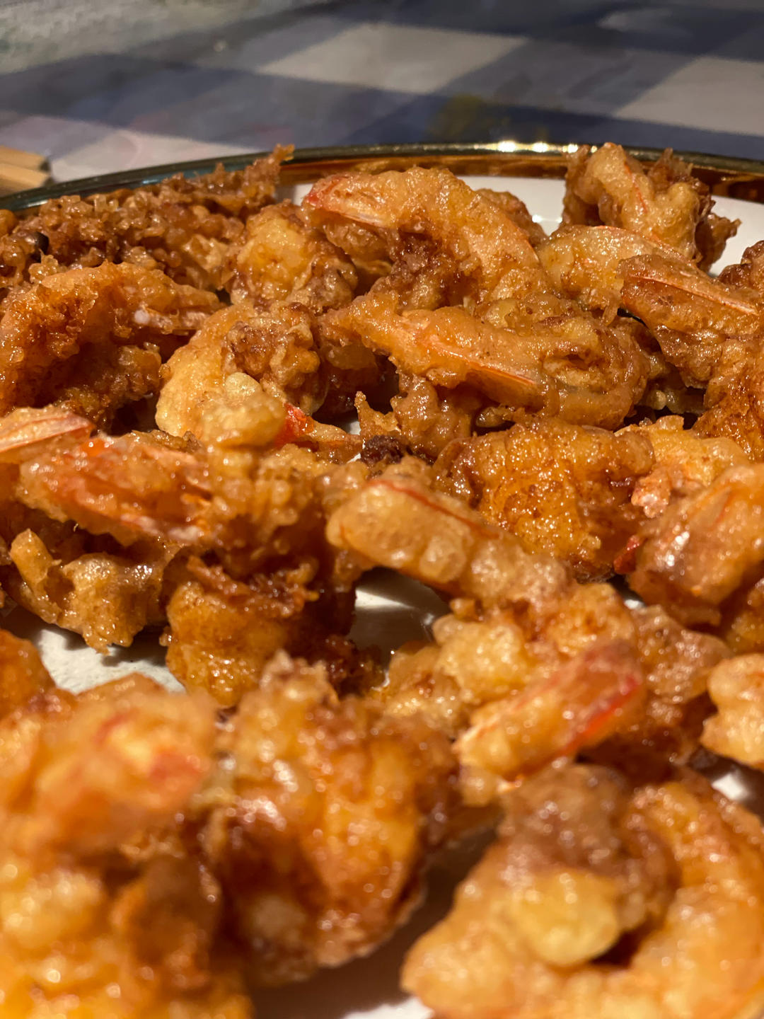绝对不能错过！好吃到舔盘的椒盐大虾🦐