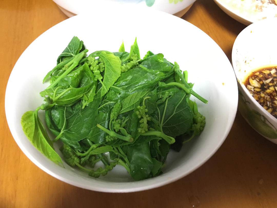 凉拌桑叶（好吃到没朋友那种）