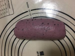 紫薯黑芝麻吐司的做法 步骤3
