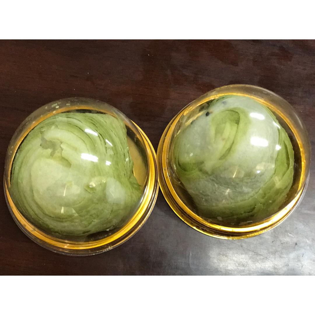 抹茶酥蛋黄酥，附手工揉面方法，详细步骤，新手易学