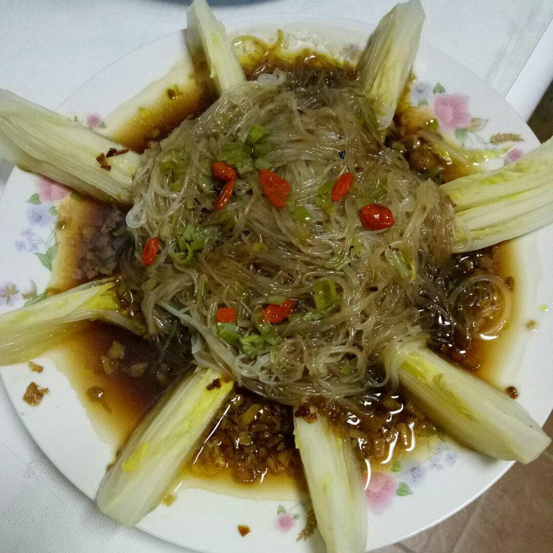 蒜蓉粉丝娃娃菜