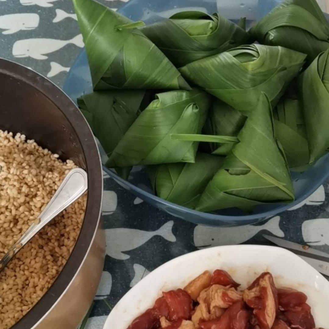 不捆线的穿粽子
