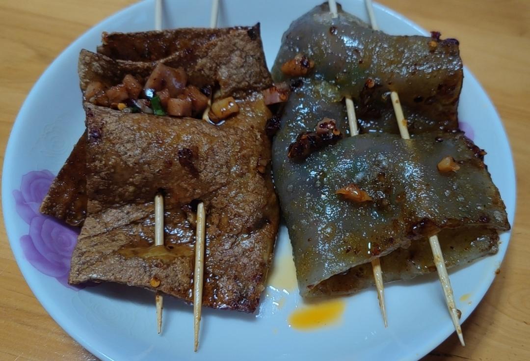 网红烤苕皮