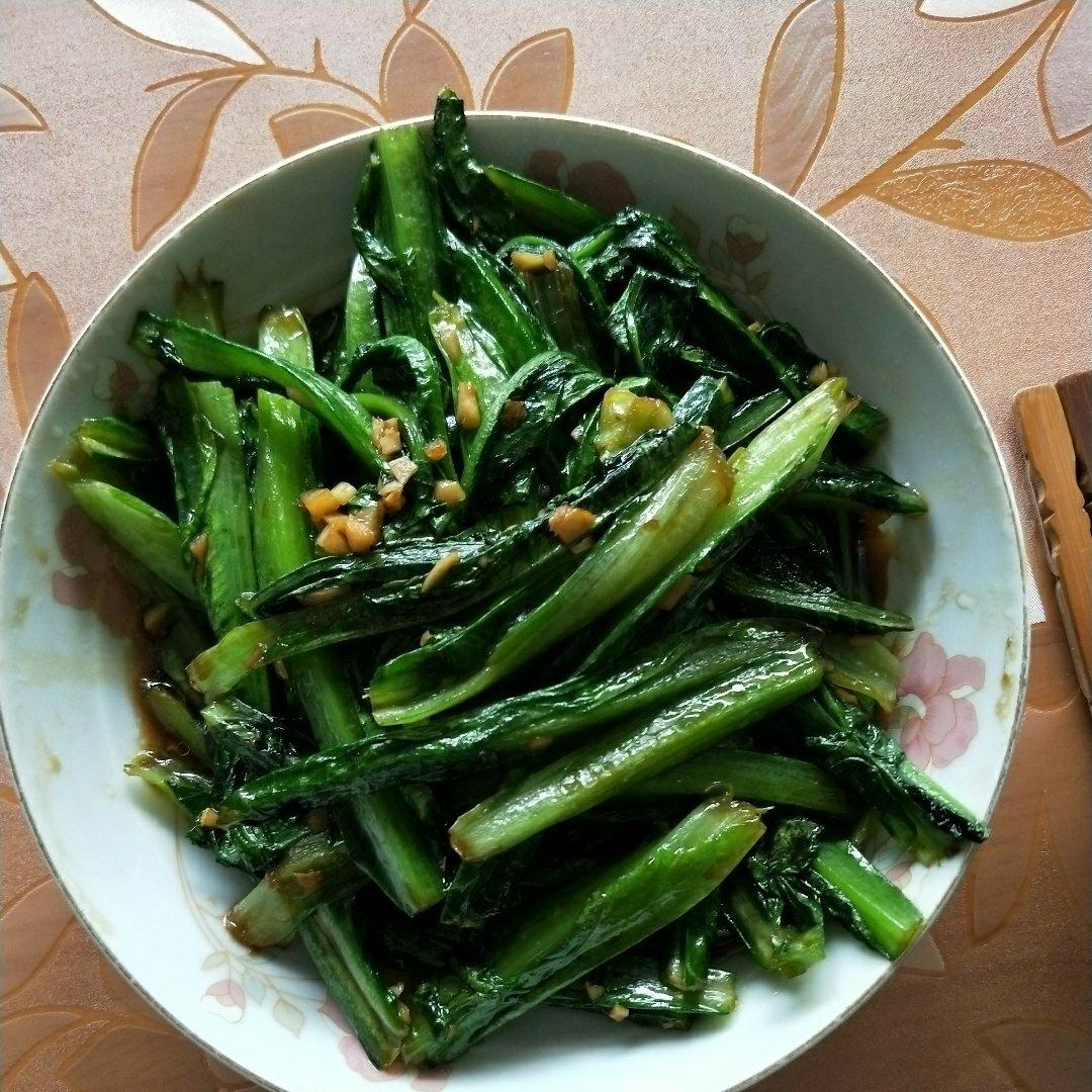 蒜蓉油麦菜（蚝油）