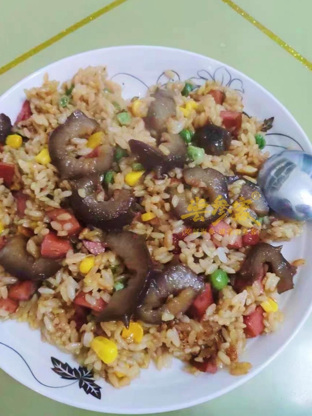 家常海参炒饭（快手版）