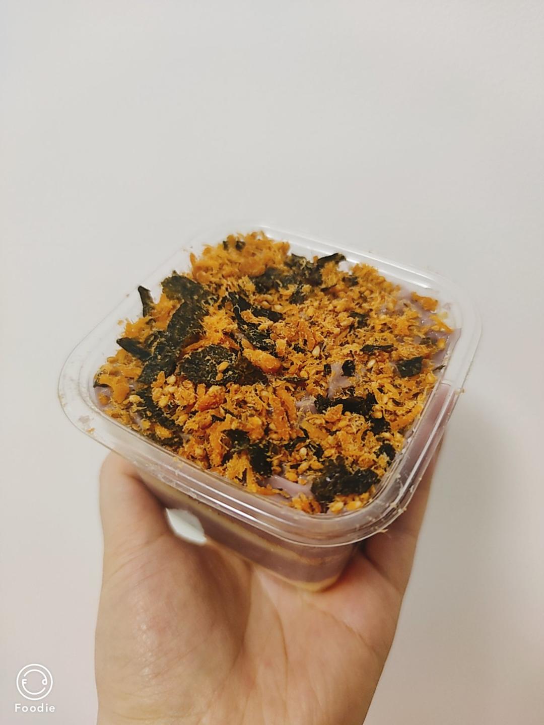 超长拉丝 ❗️芋泥麻薯肉松盒子｜免烤箱～