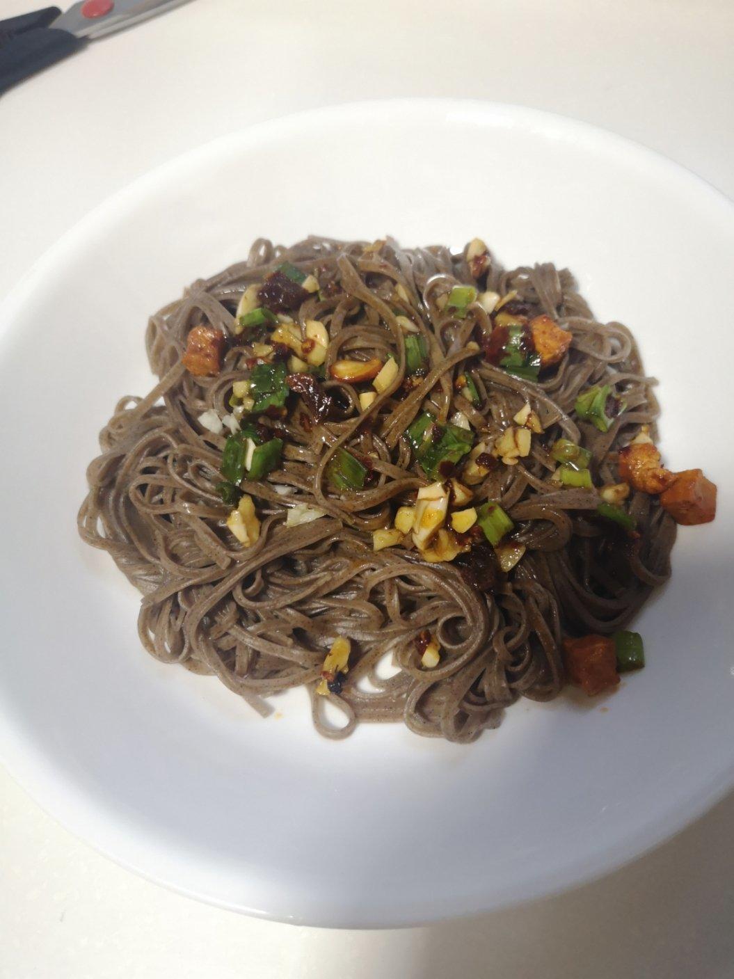 懒人版凉拌荞麦面