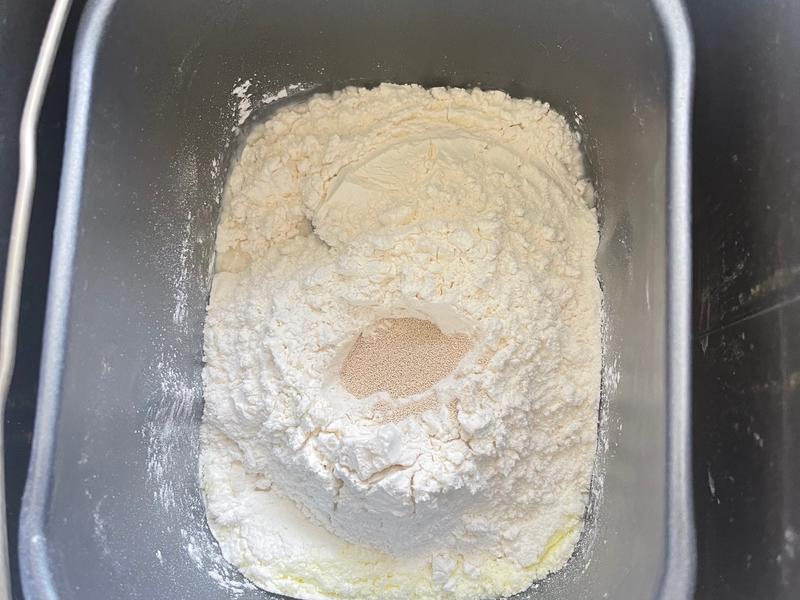 纯奶手撕吐司的做法 步骤1