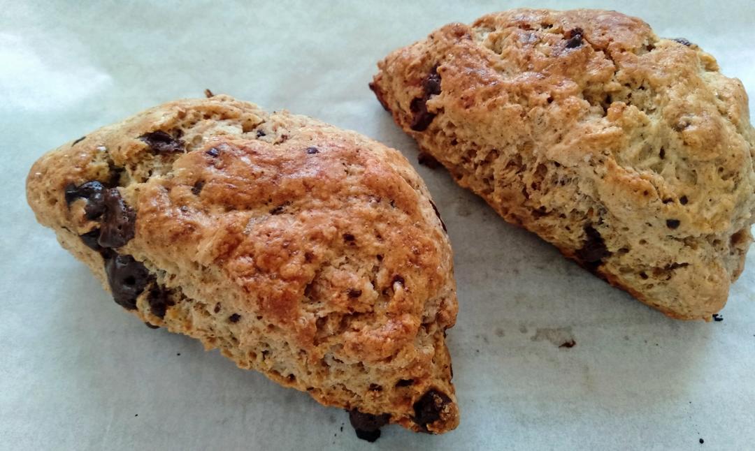 食材–谷薯类–中粉全麦粉–司康–香橙肉桂黑巧味–Sunny的做法