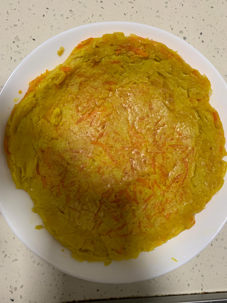 营养早餐 胡萝卜鸡蛋饼