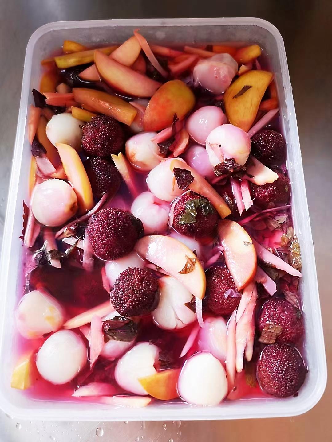 女神们的最爱紫苏杨梅桃子姜