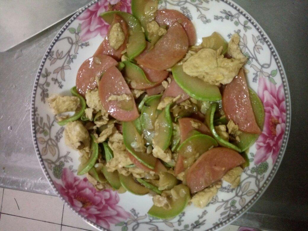 西葫芦炒蛋