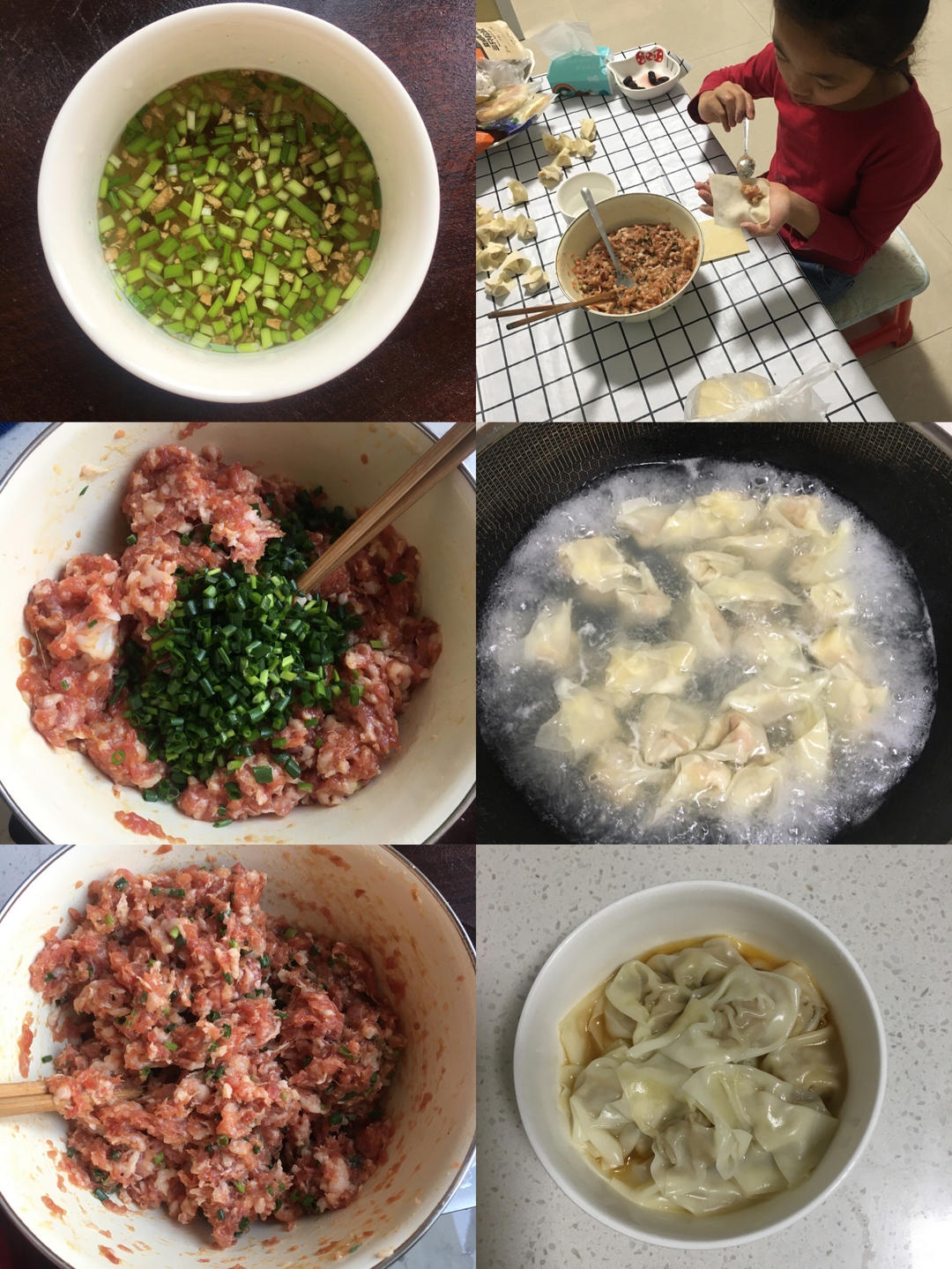 肉不柴的馄饨馅