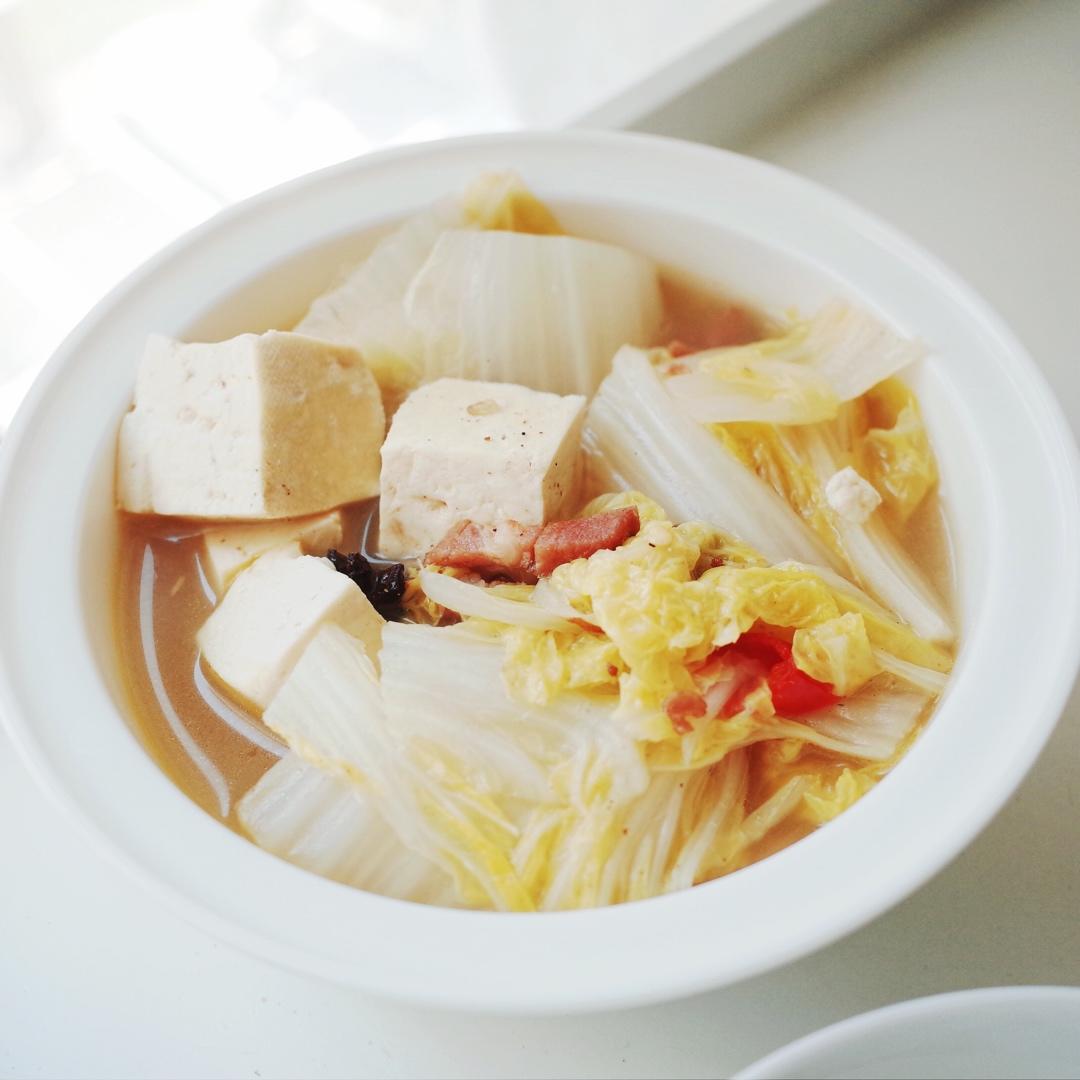 白菜炖豆腐