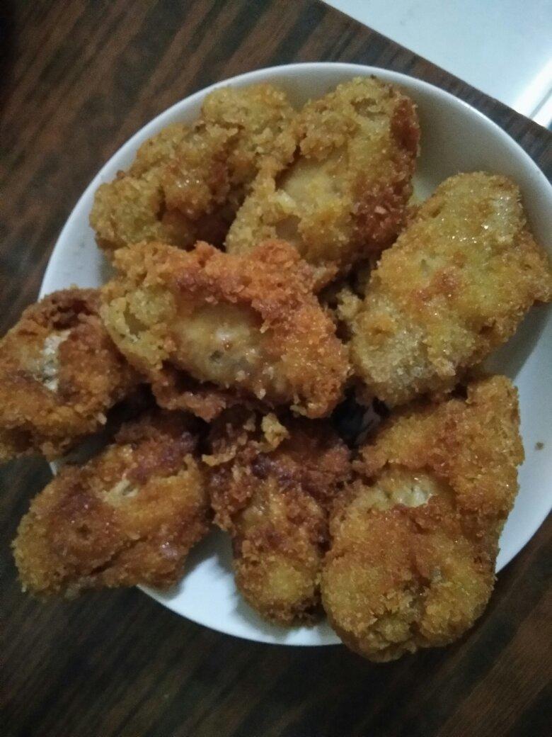 香脆辣味炸鸡翅