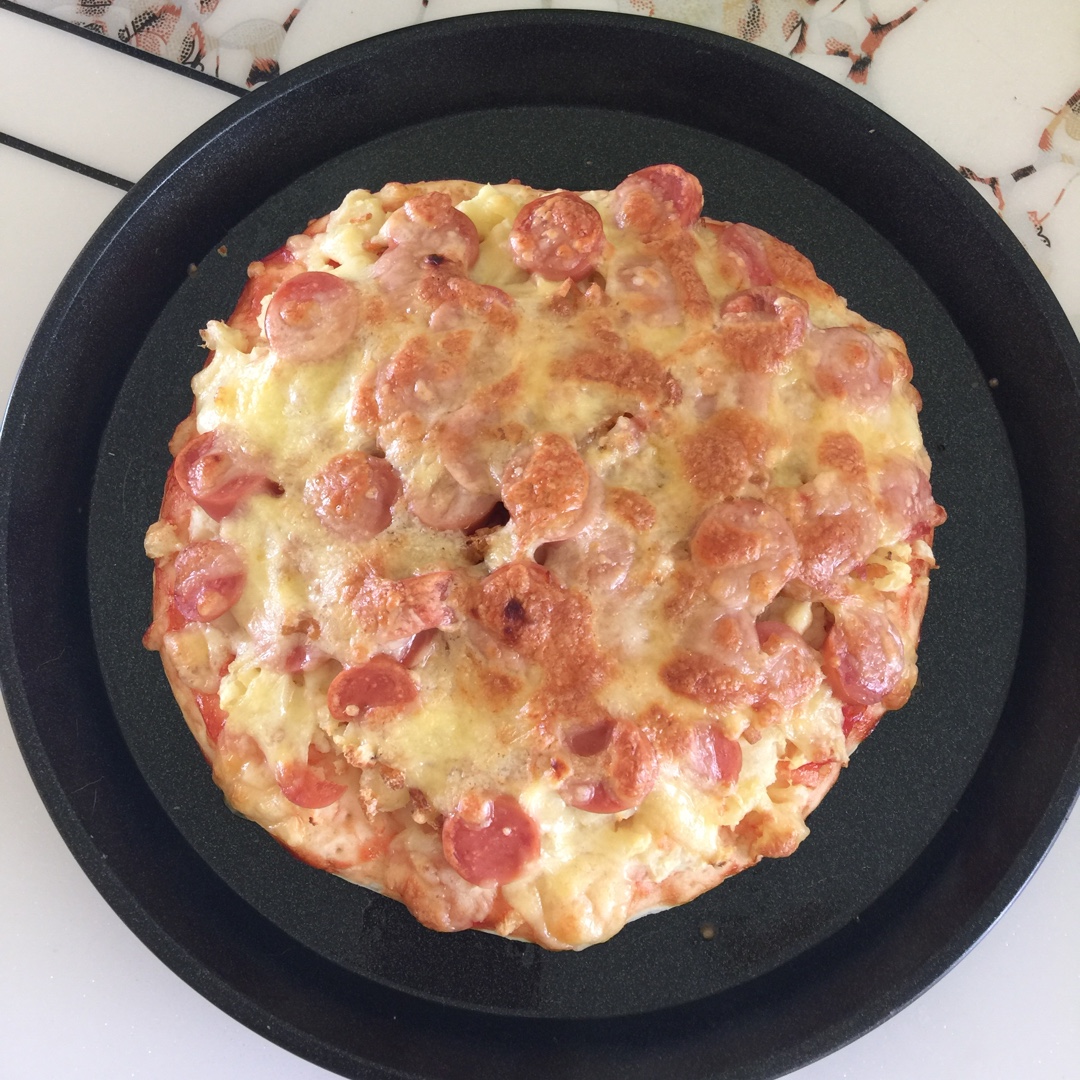 新款虾仁土豆火腿肠🍕