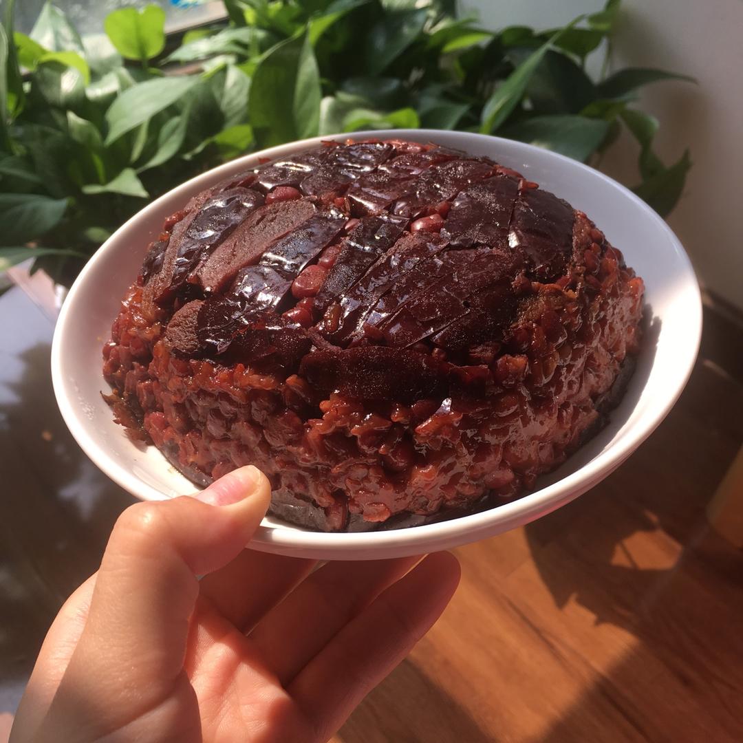 甑糕（镜糕）红枣蜜豆糯米糕（电压力锅）