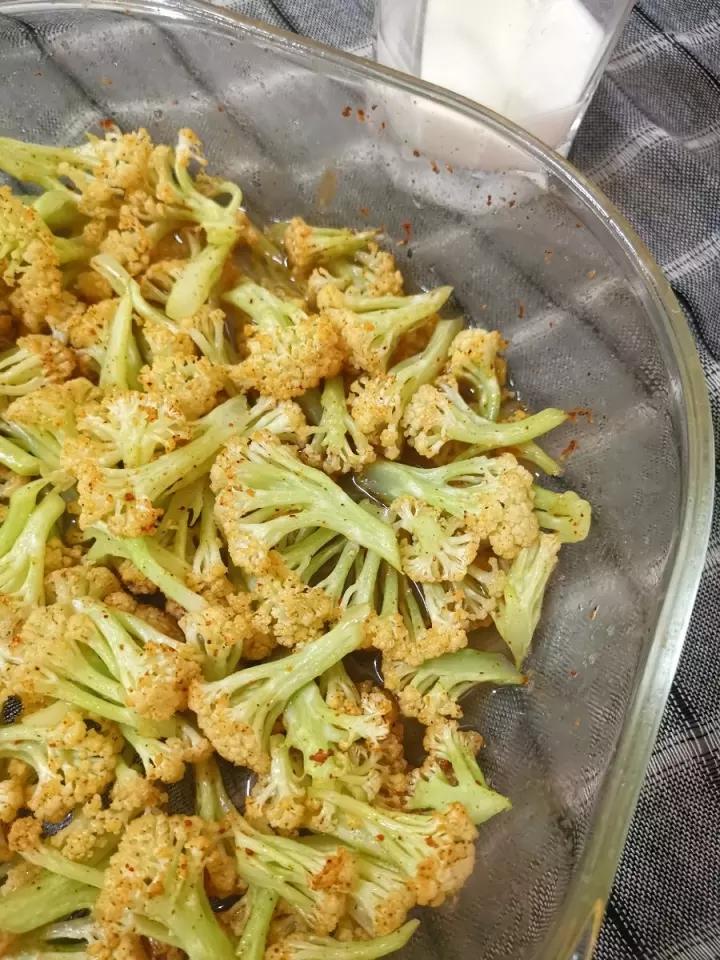 烤菜花（烤箱版）