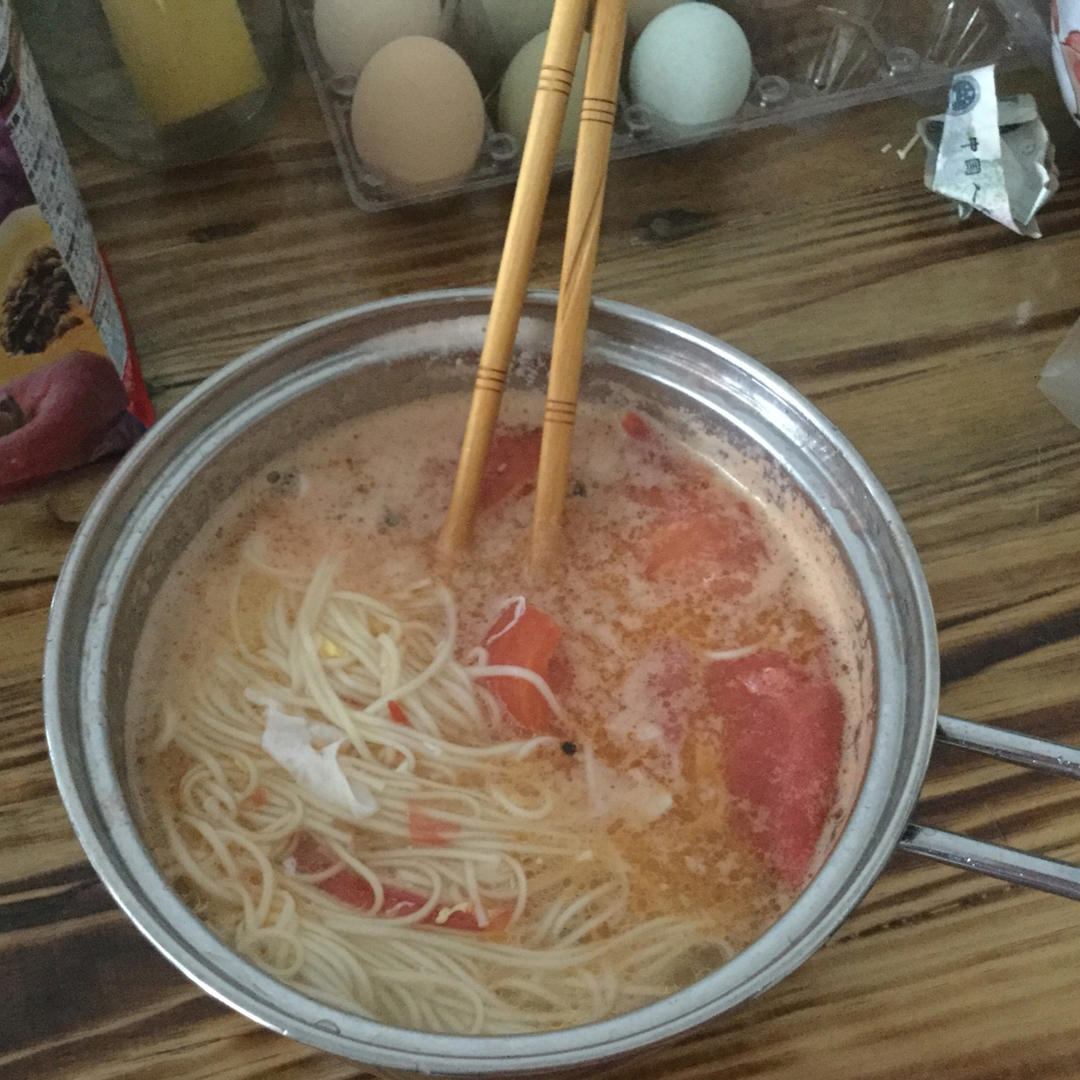 西红柿鸡蛋面