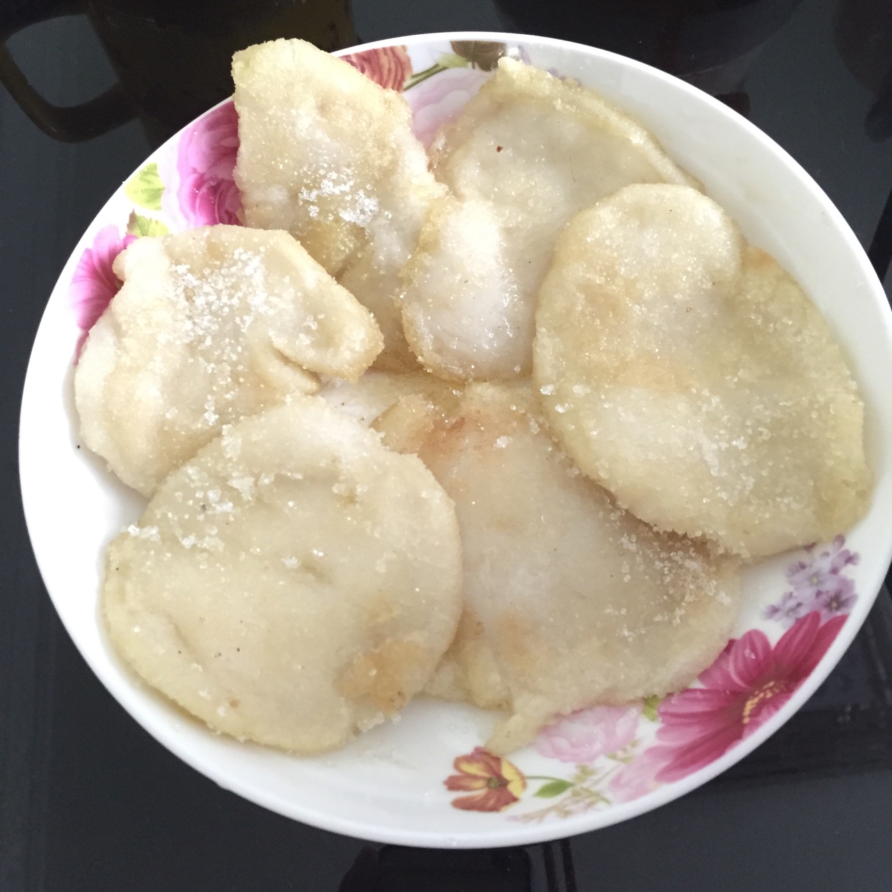 easonchan0727做的白糖糯米饼(超简单)