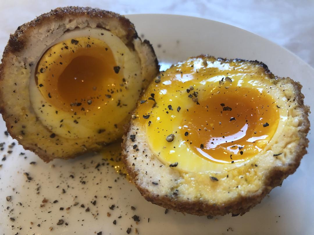 苏格兰溏心蛋Scotch Egg的做法