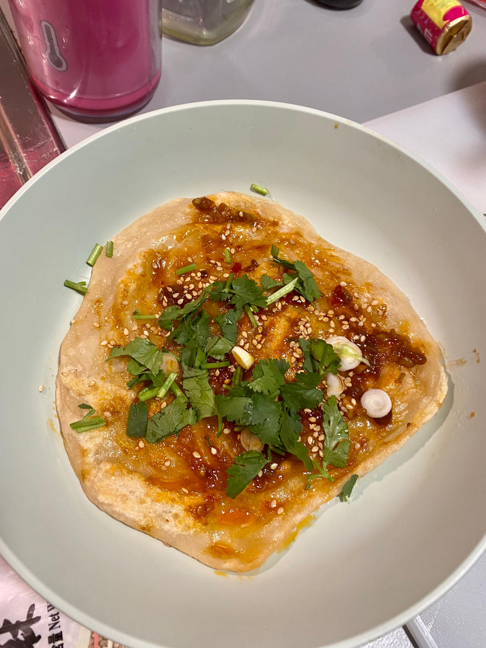 酥的掉渣的酱香饼，老公说都可以开店啦