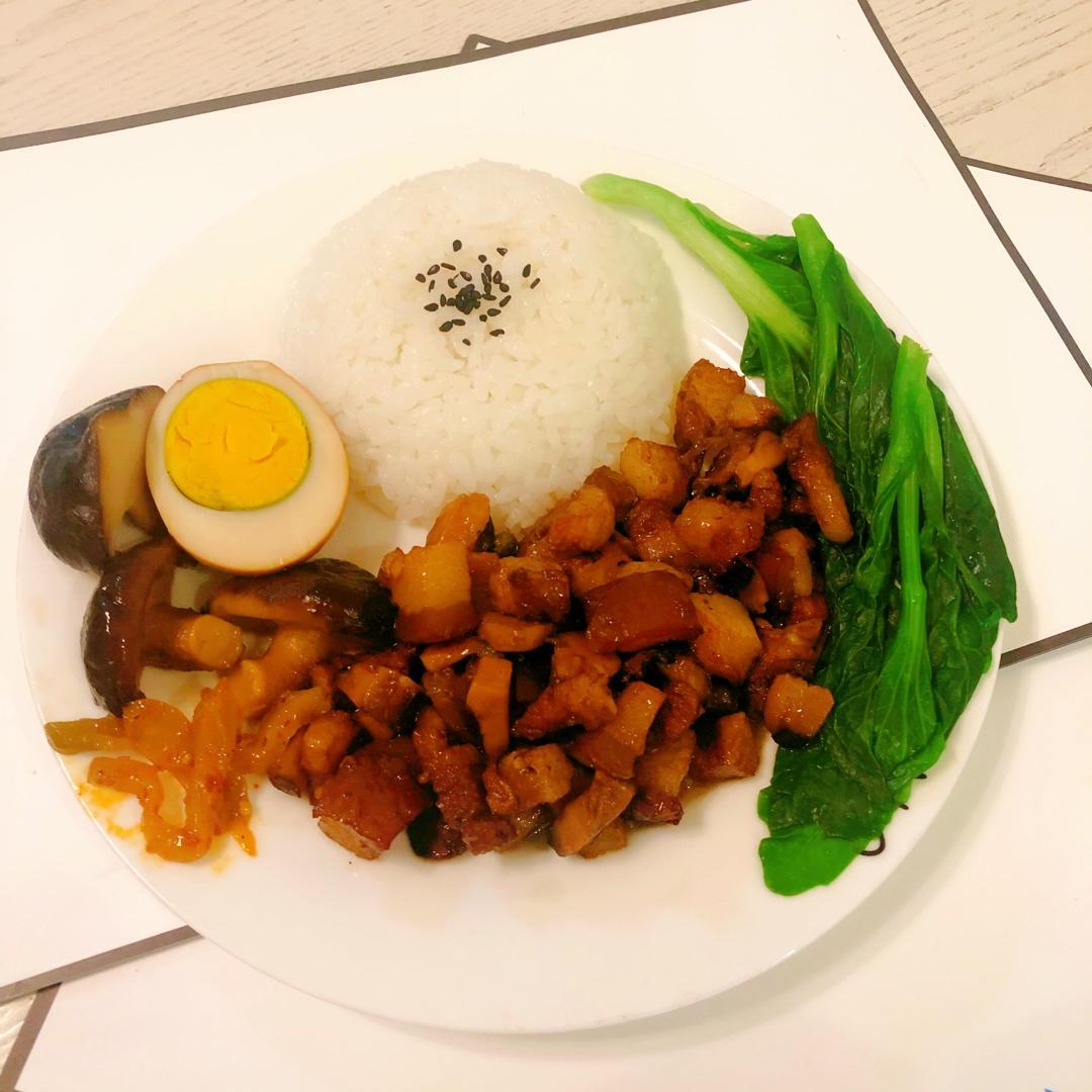 好吃到停不下来的卤肉饭