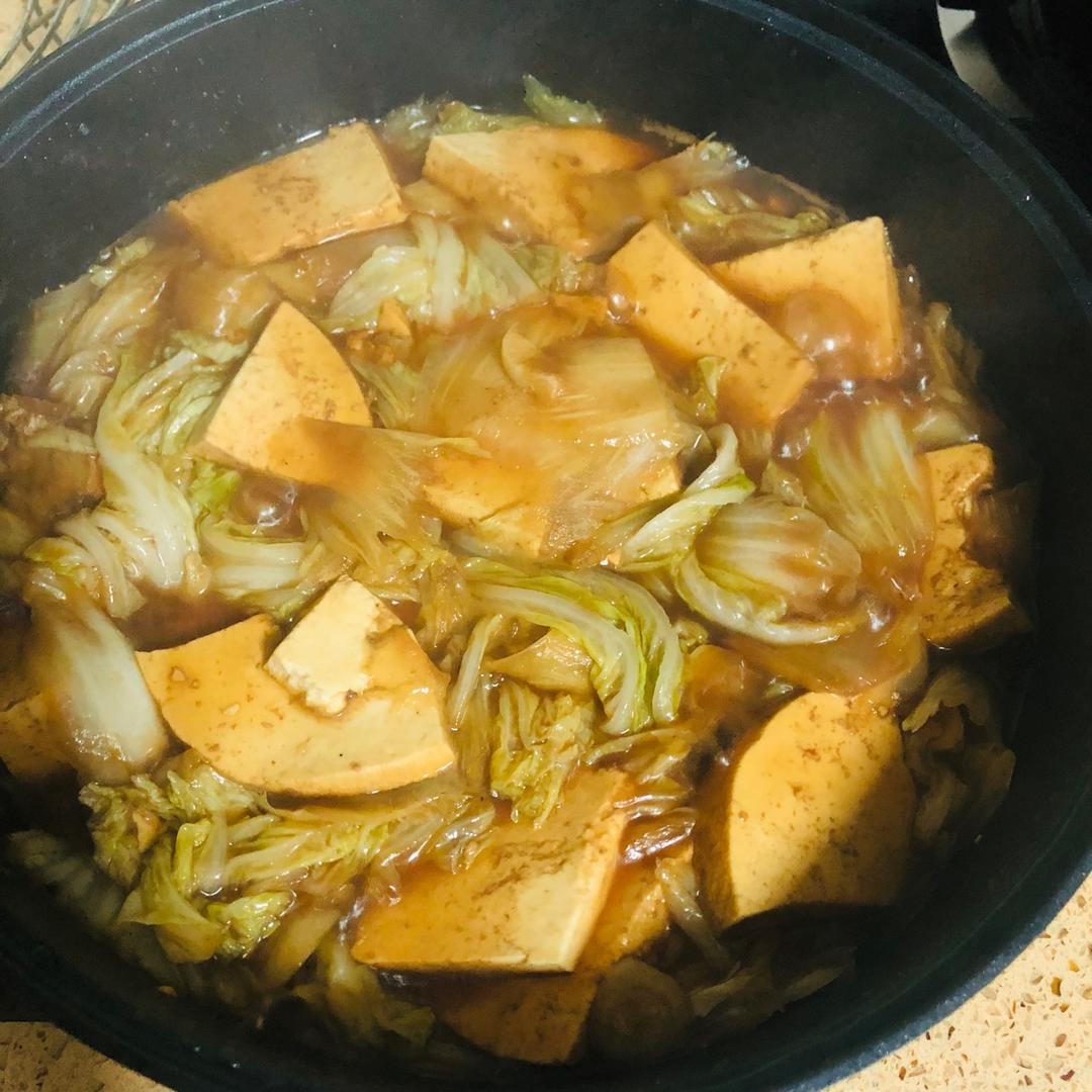 白菜炖豆腐