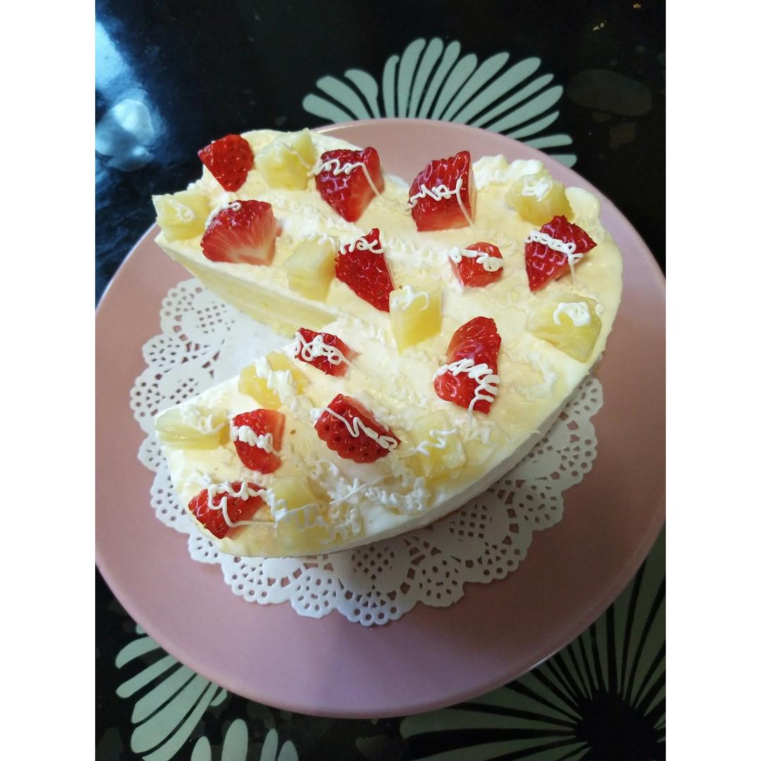 牛奶芝士慕斯蛋糕