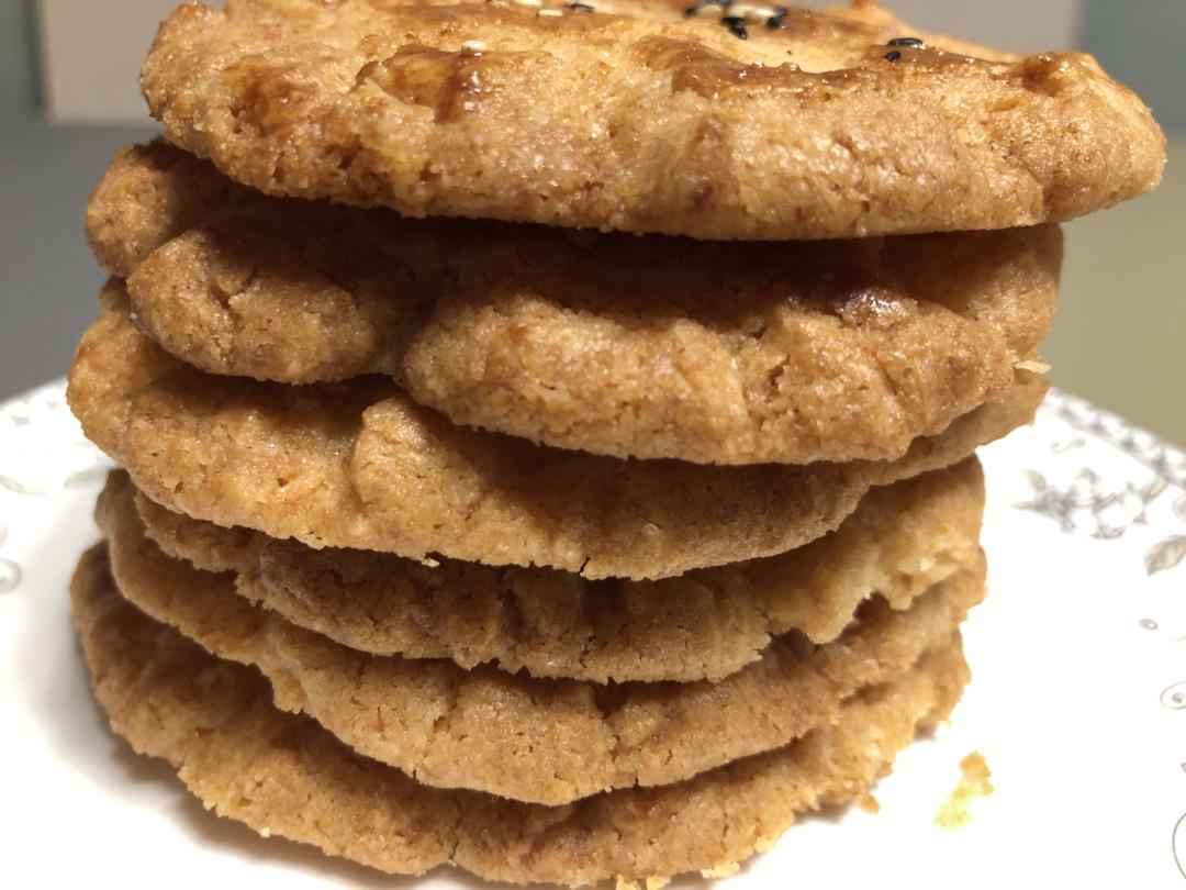 轻轻一按就碎掉的原味桃酥（不输猪油版）