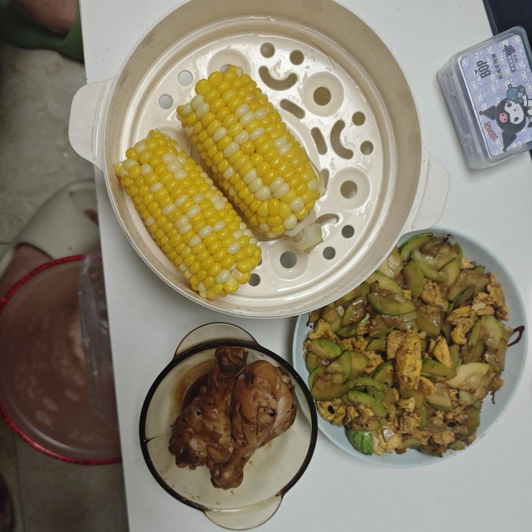 清香的西葫芦炒鸡蛋
