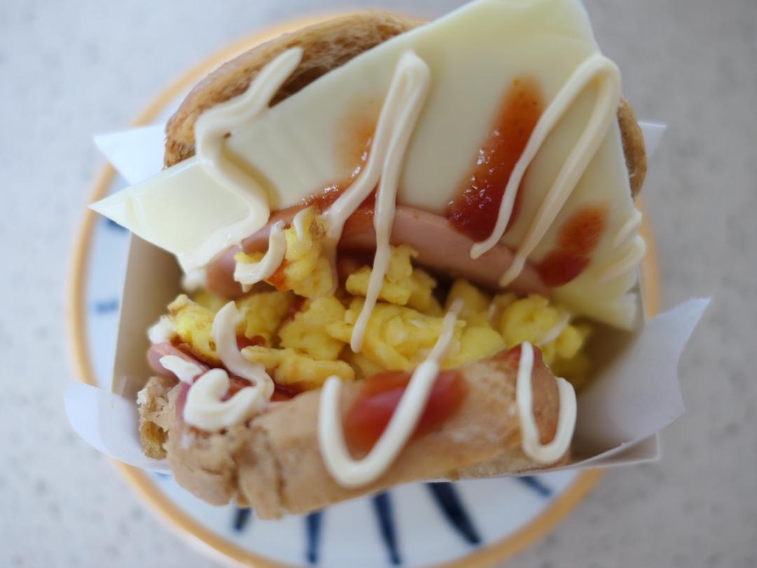 网红EGG DROP芝士厚蛋烧三明治 🥪『平底锅美食』