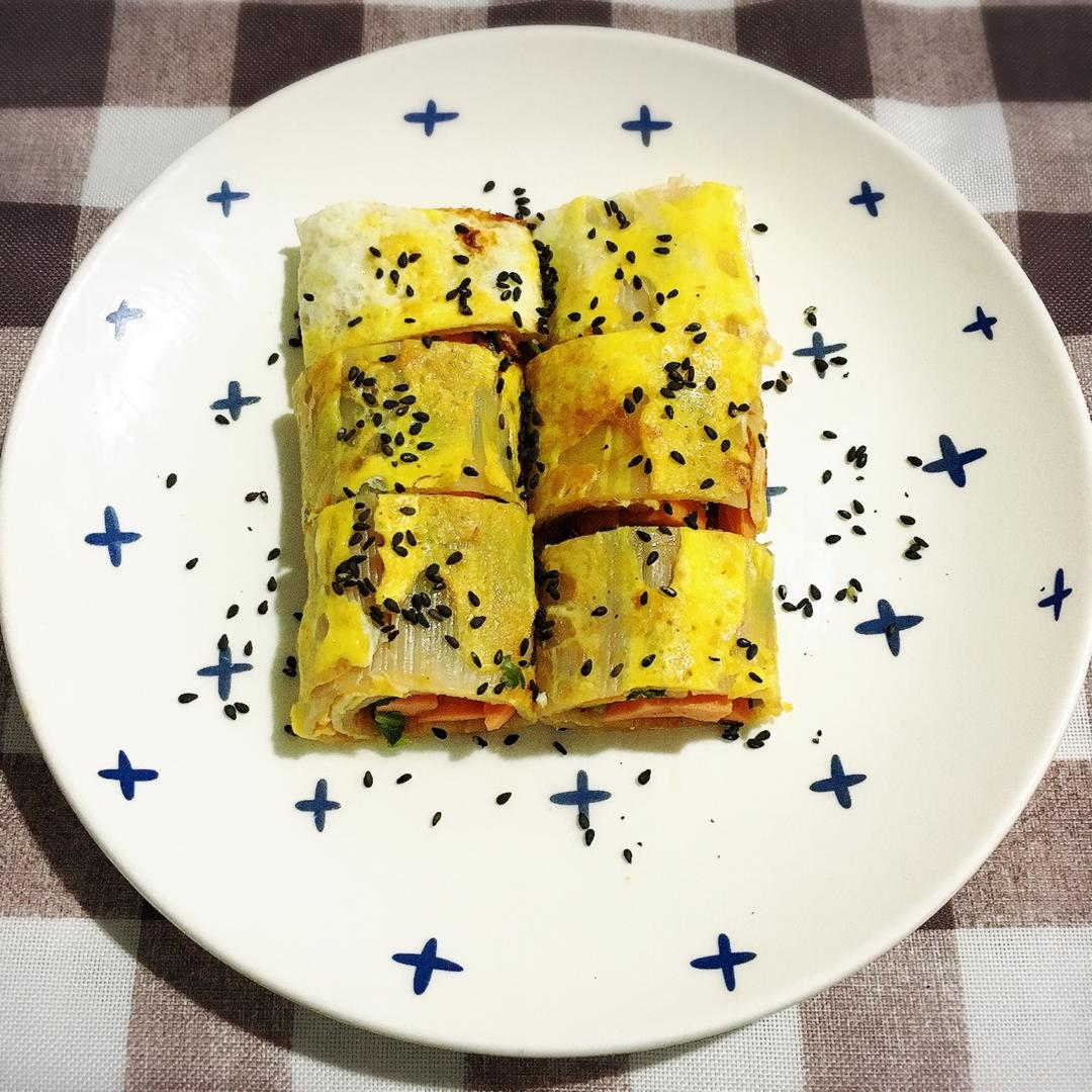 烤冷面（简易版，就此告别路边摊）