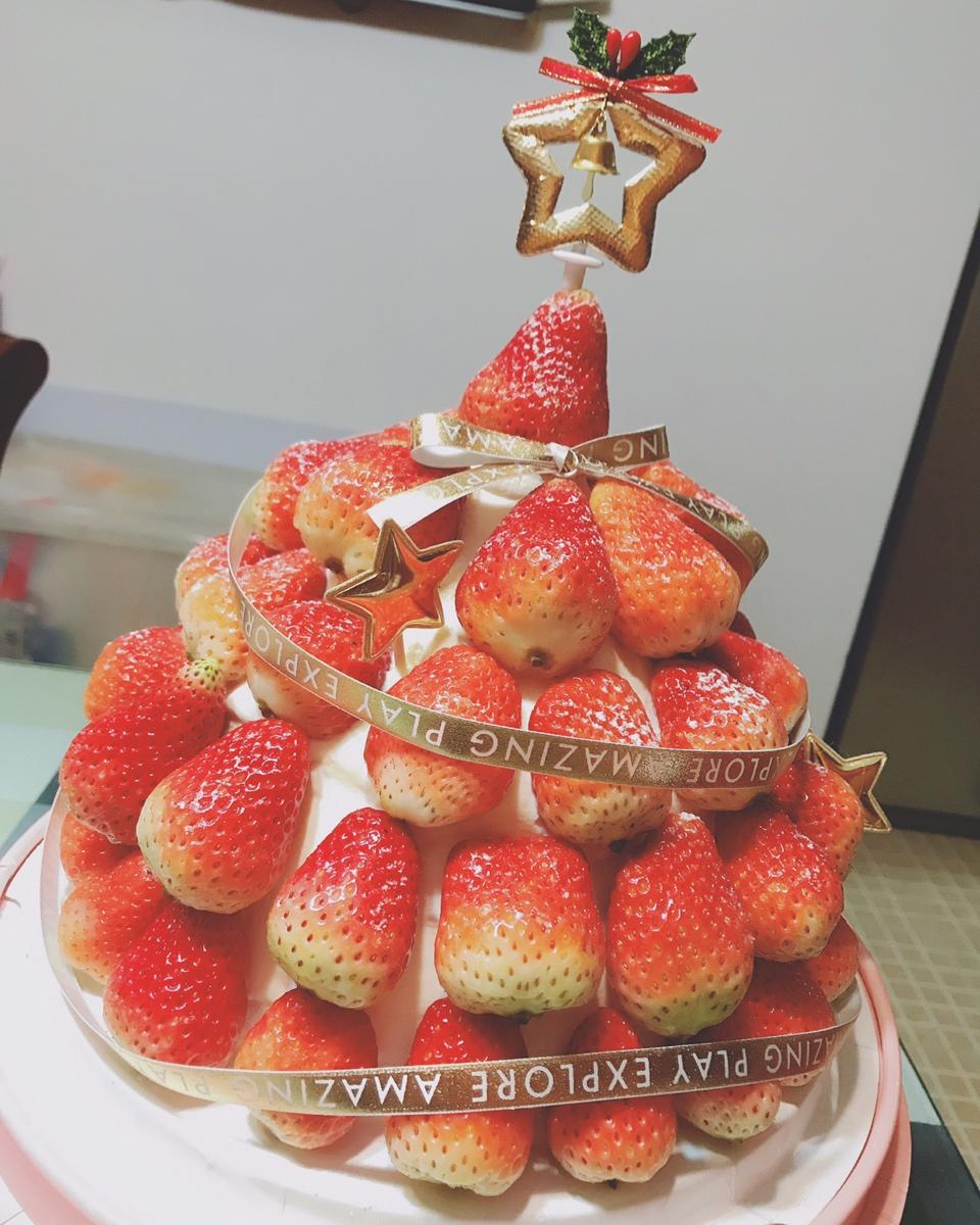 草莓圣诞树。ヾ(*´∀｀*)ﾉ