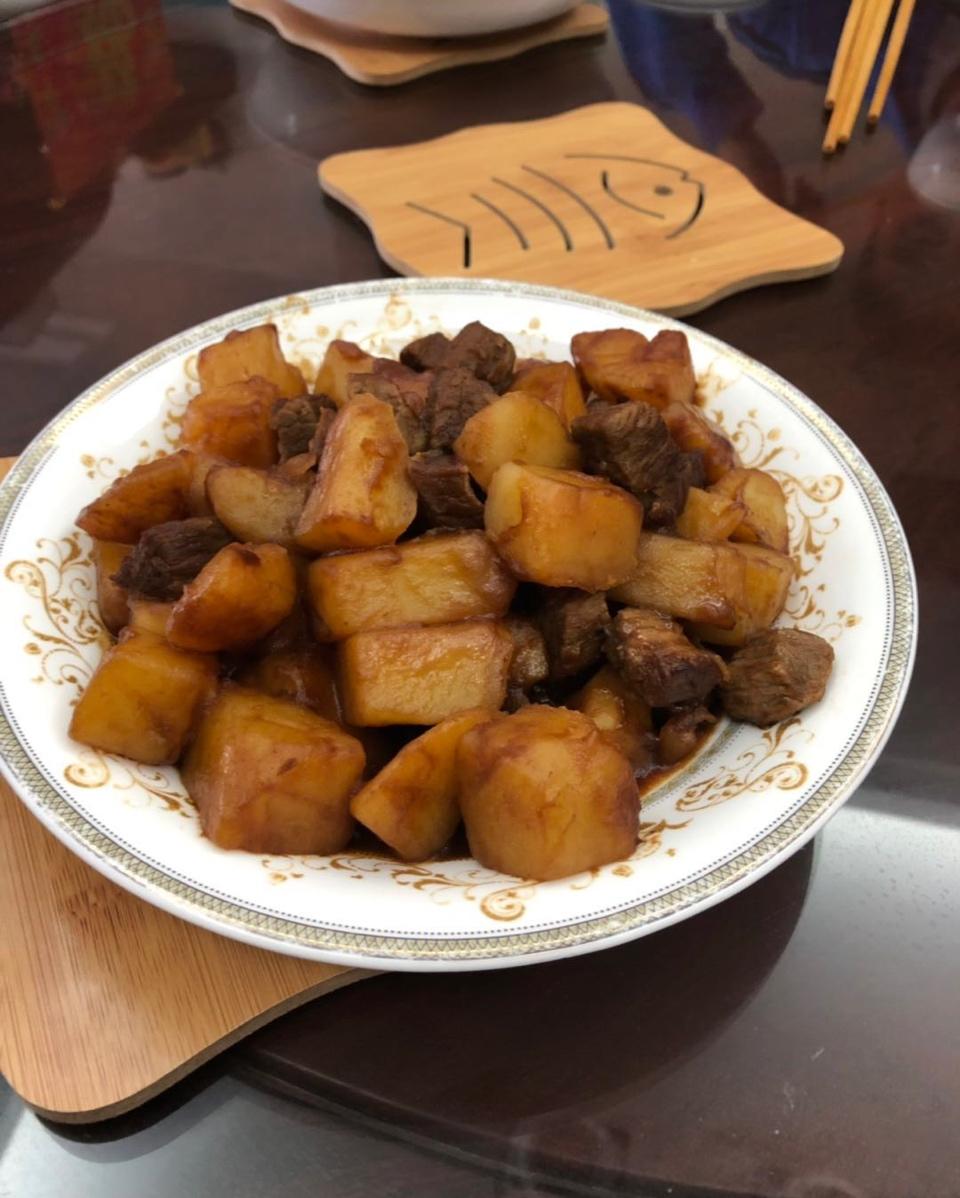 土豆烧牛肉